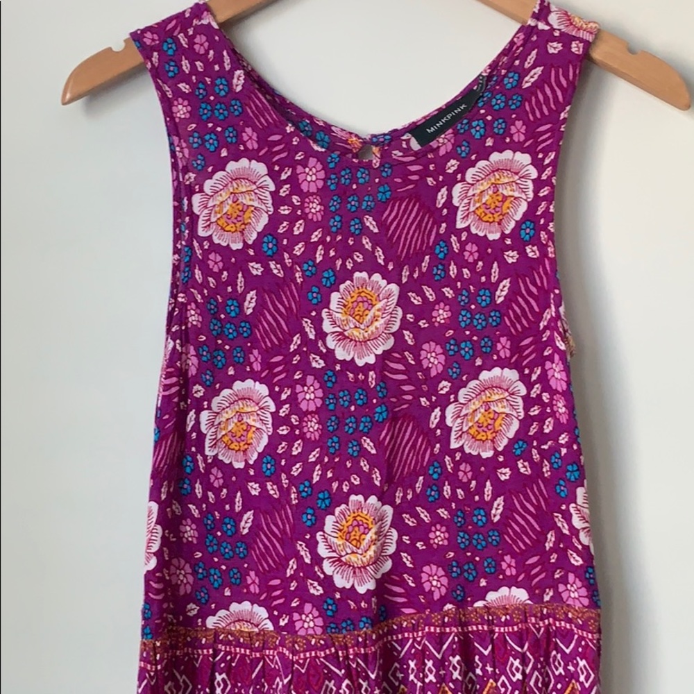 MINKPINK Boho Floral Dress - Picture 3 of 8